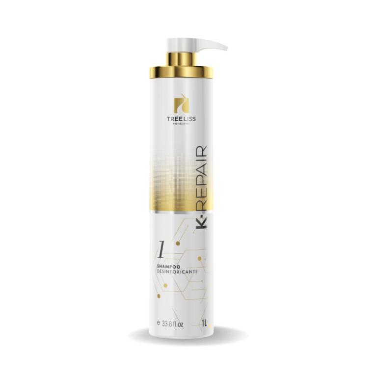 Tree Liss Shampoo Desintoxicante Capilar Premium K-Repair 1L
