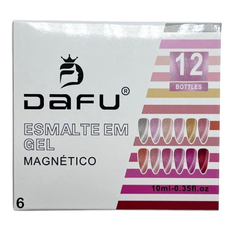Esmalte Em Gel Dafu Magnético DF-01ESMG-6 10ml