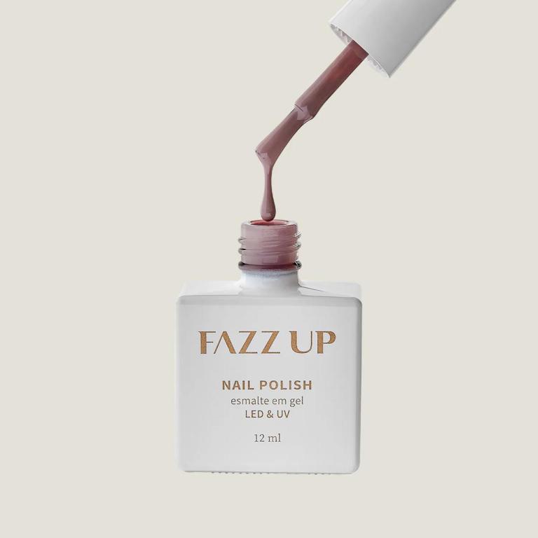 Fazzup Esmalte em Gel Areia 12ml