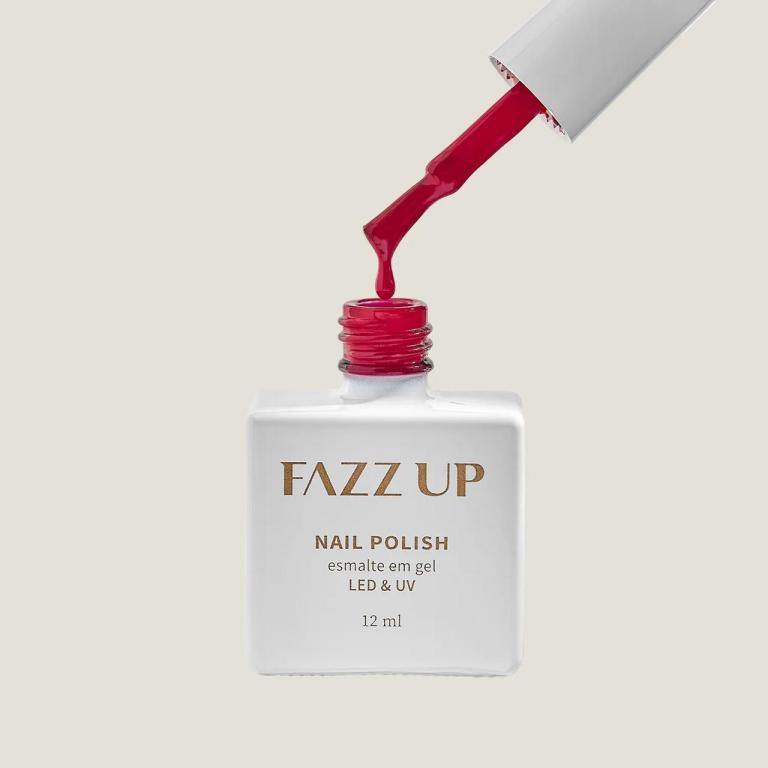Fazzup Esmalte em Gel Carmim 12ml