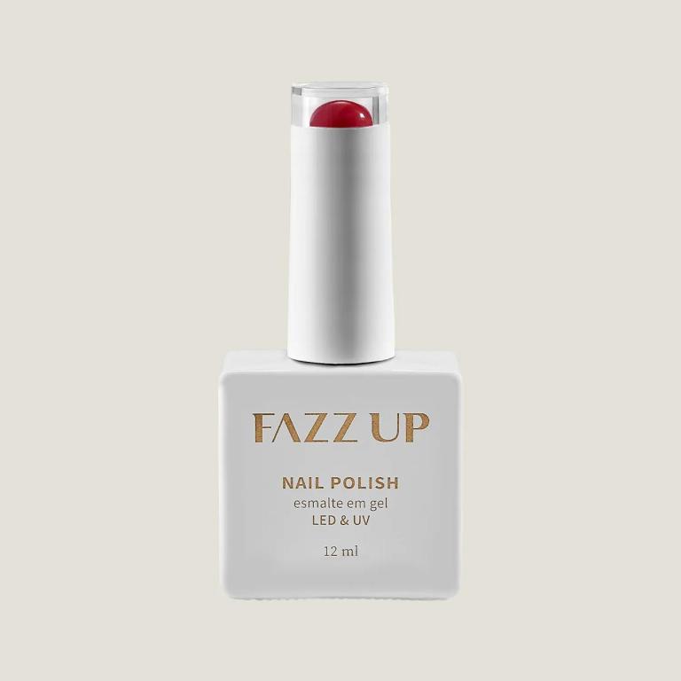 Fazzup Esmalte em Gel Carmim 12ml