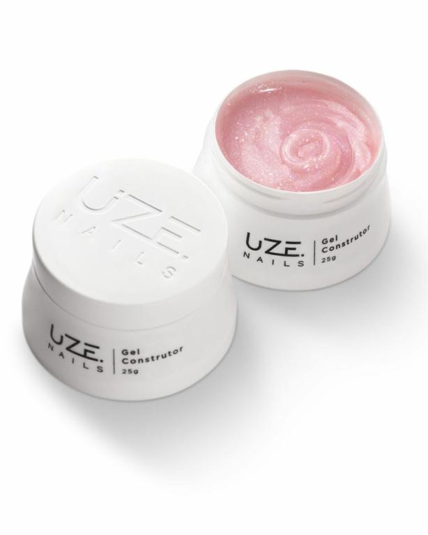 Uze Nails Gel Construtor Luminous Star Pink 25g