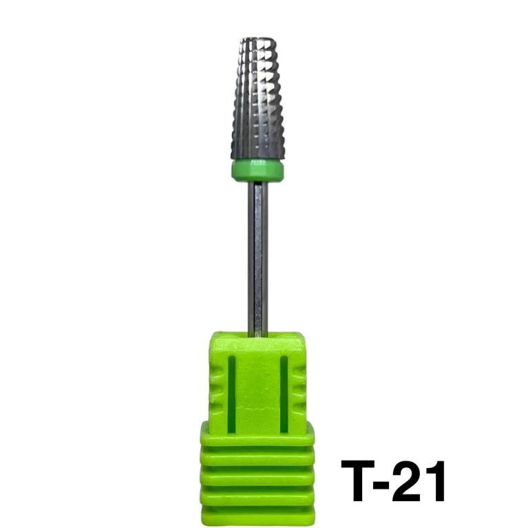 Broca Tungstenio T21 - Tornado Cônica Topo Reto