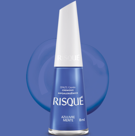 Esmalte Risque Azul Livremente
