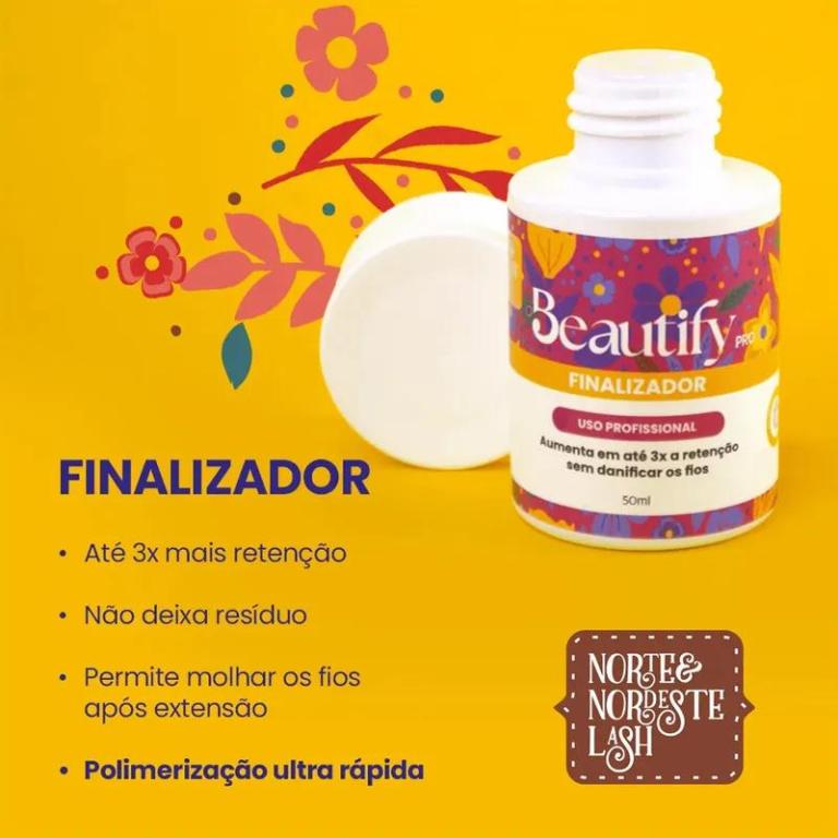 Beautify Pro Finalizador Norte Nordeste Lash 50ml