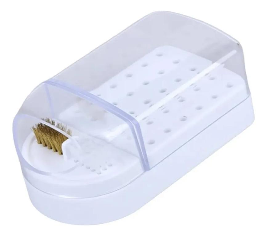 Porta Broca Com Escovinha De Limpeza