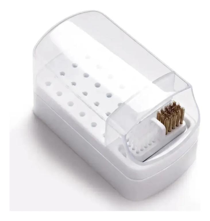 Porta Broca Com Escovinha De Limpeza