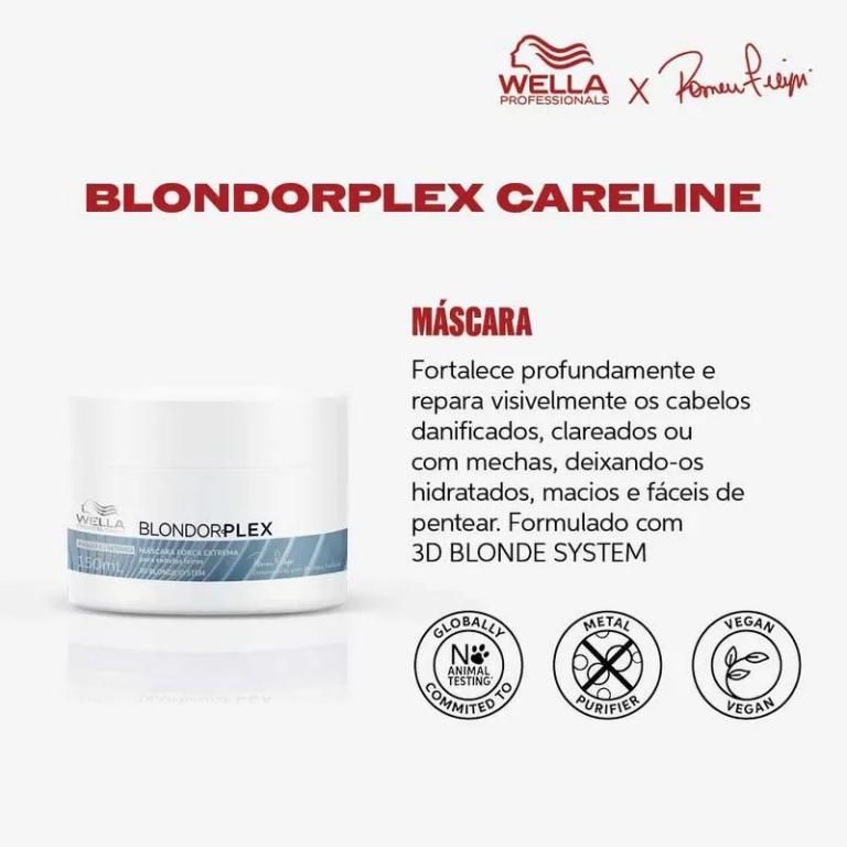 Wella Blondorplex Máscara Force Extreme 150gr
