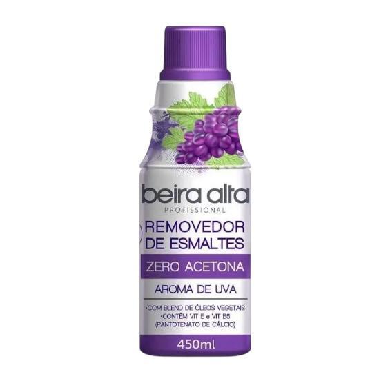 Removedor De Esmalte Sem Acetona Beira Alta Uva 450ml