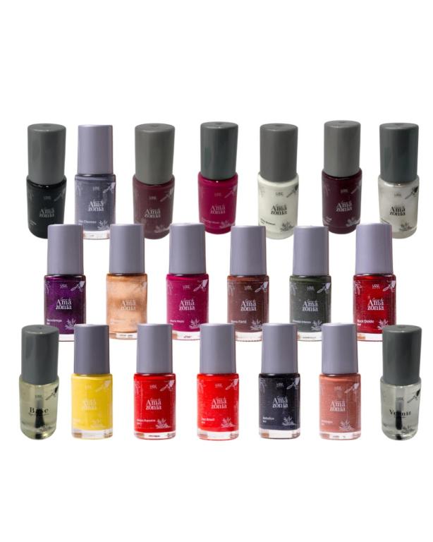 Uze Nails Esmalte Combo Cores da Amazonia - 20 Unidades