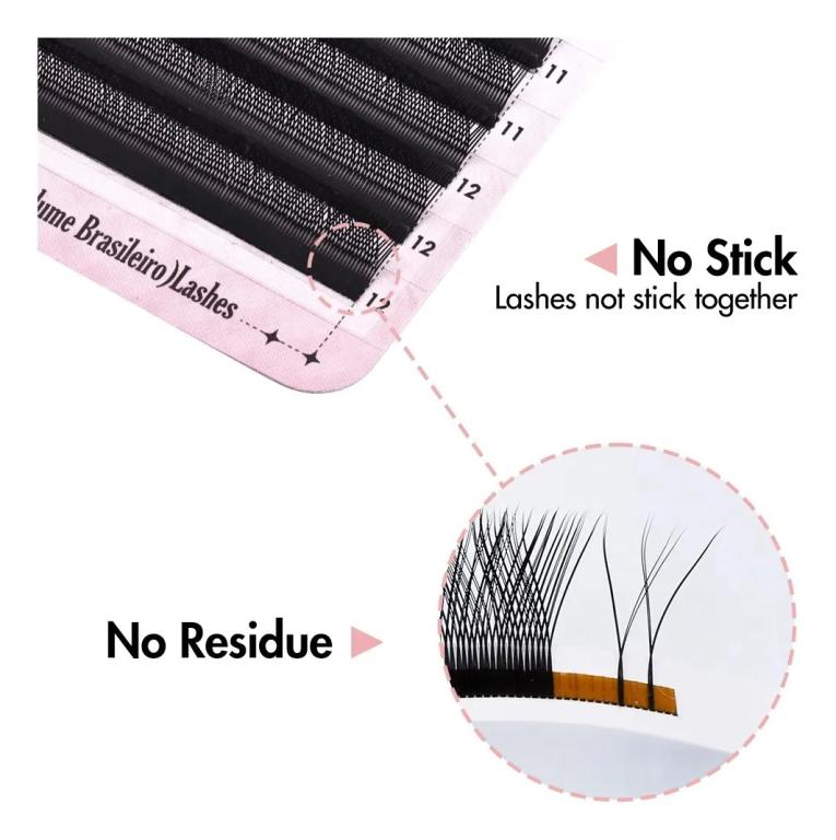 Cílios Bella Moça Y 0.07D Tamanho: 0.07D (13mm)