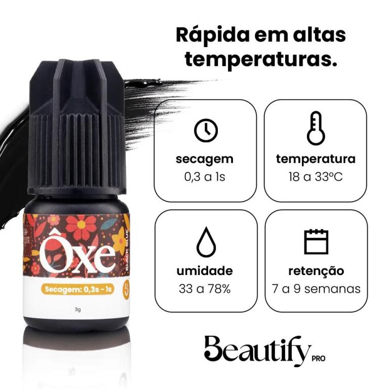 Cola Cílios Beautify Pro - Oxe 3g