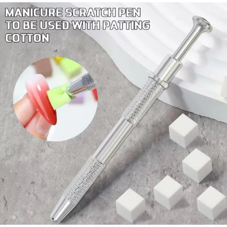 Kit de Precisão e Aplicação de Decoração Esfumar C/ 50 Mini Esponjas