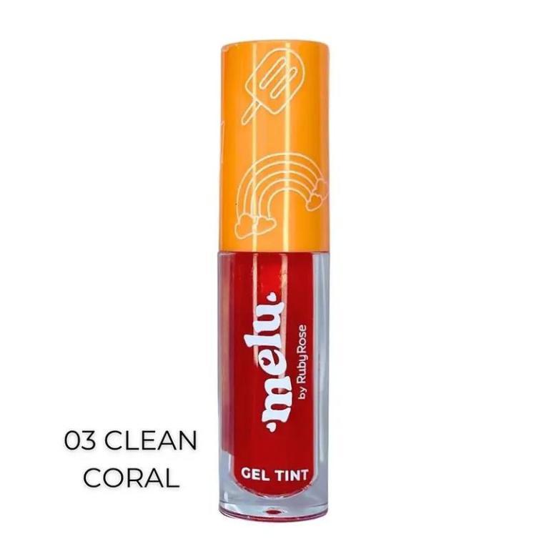 Ruby Rose Gel Tint Melu Hb8232 Cor:Clean Coral