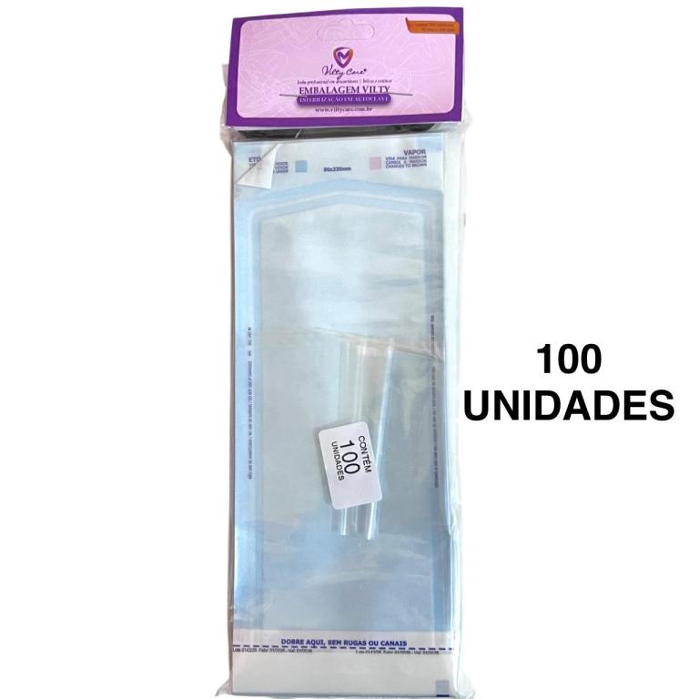 Envelope para Autoclave 9x23 Com 100und