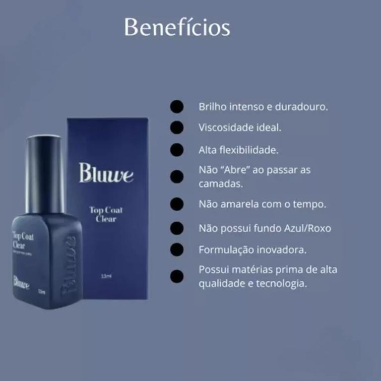 Bluwe Top Coat Super Clear 11ml