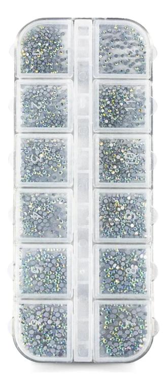 Decoração Strass Caixa Furta-Cor