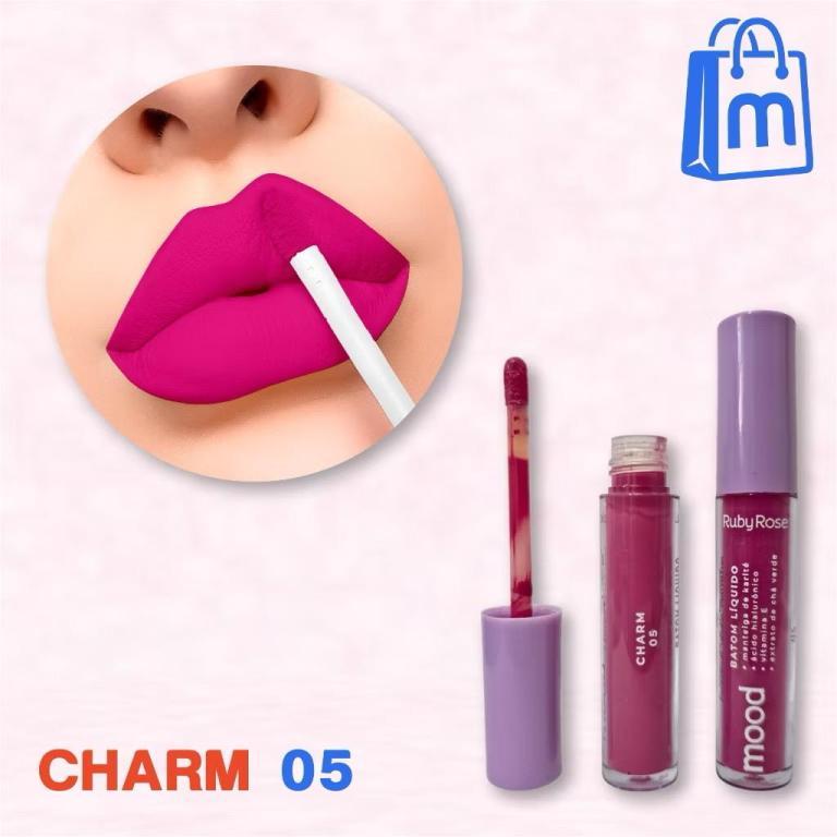 Ruby Rose Batom Líquido Mood Hb566 Cores:05 - Charm
