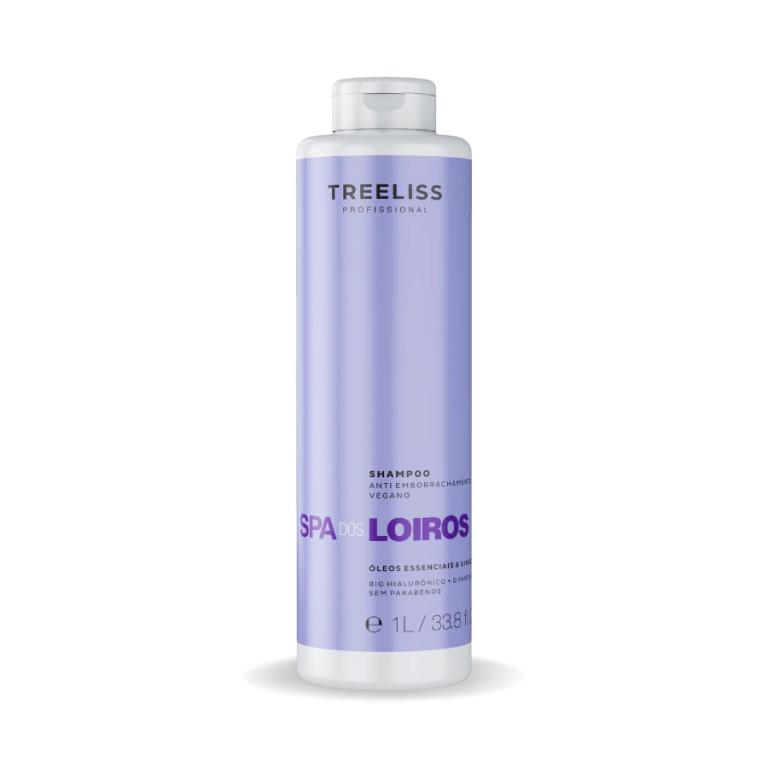 Tree Liss Shampoo Hidratante Anti Emborrachamento Spa Loiro 1L