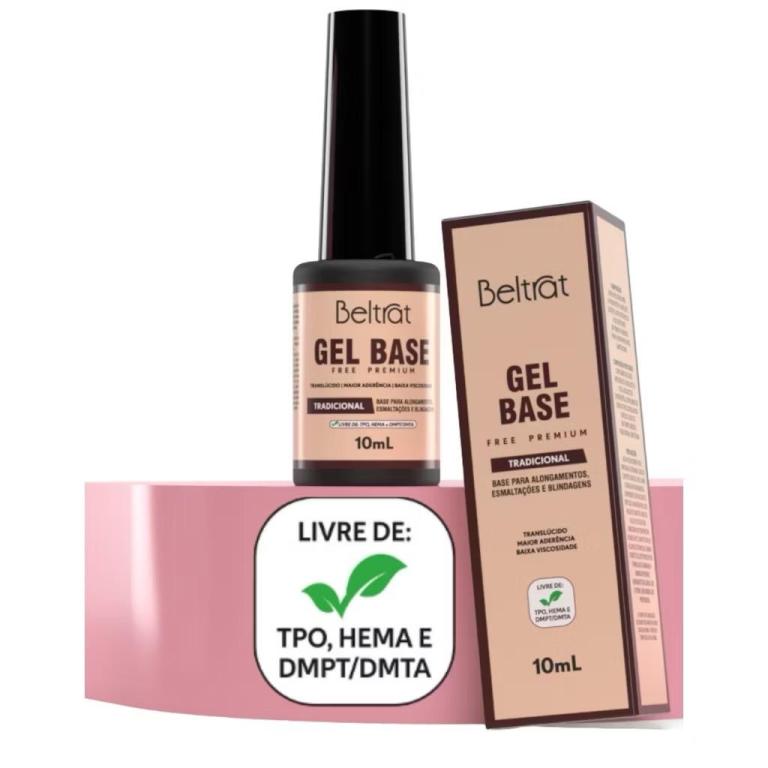 Beltrat Gel Base 10ml Cores:Transparente