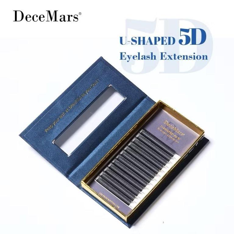 Cílios Decemars 5d Mix 8-12 0.07D Curvatura U