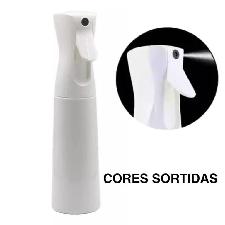 Borrifador Pulverizador Frasco Spray para Névoa Jato Continuo 200ml