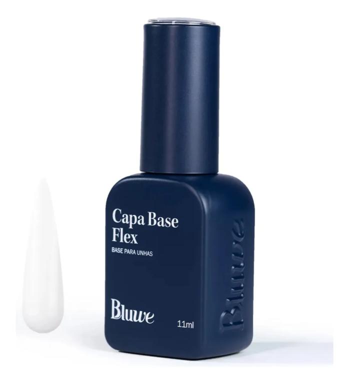 Bluwe Capa Base Flex Super Clear 11ml Cor:Super Clear