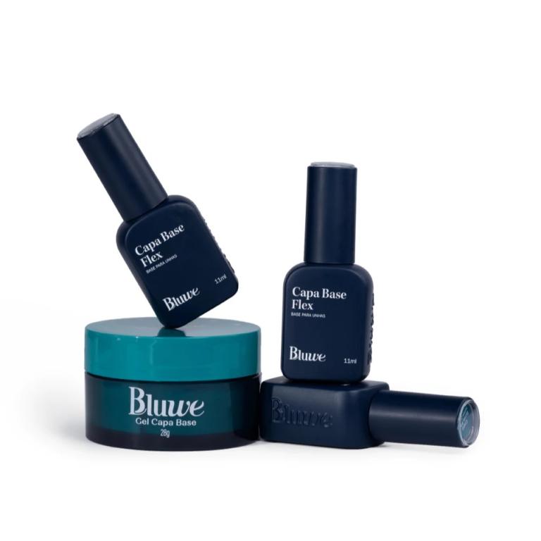 Bluwe Capa Base Flex Super Clear 11ml Cor:Super Clear