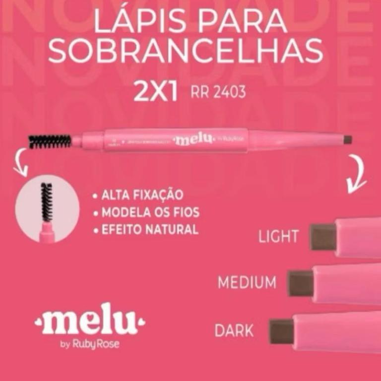 Ruby Rose Lapis De Sobrancelha 2x1 RR2403