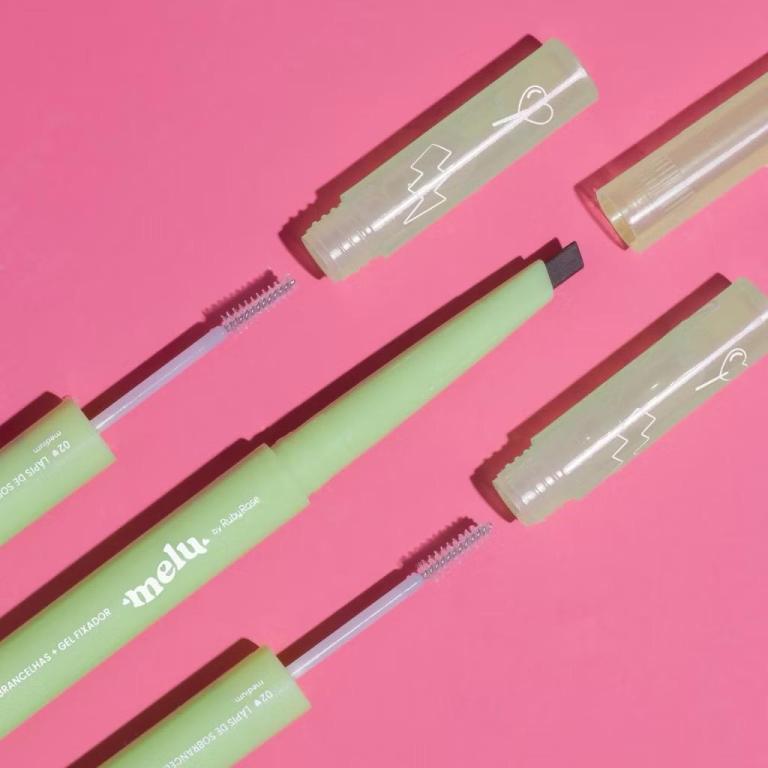 Ruby Rose Melu Lapis De Sobrancelha + Gel Fixador RR2402 Cor:03 - Dark