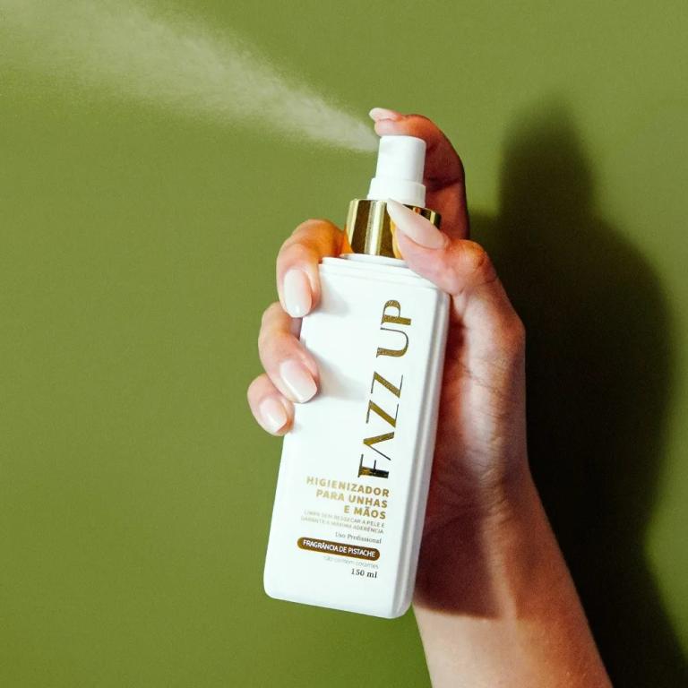Fazzup Higienizador Prep para Unhas e Mãos 150ml