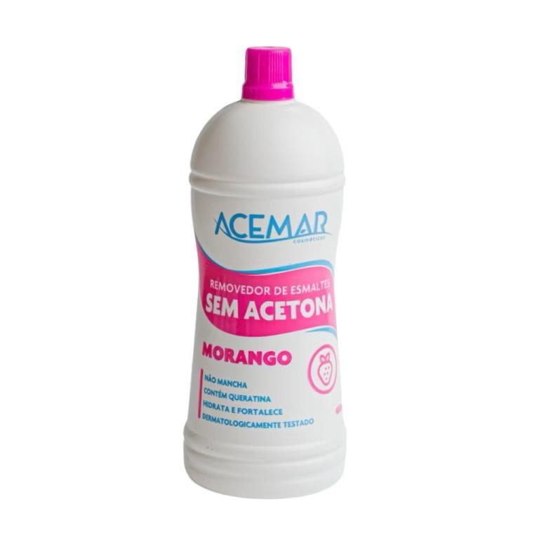 Acemar Removedor Sem Acetona - Morango 450ml