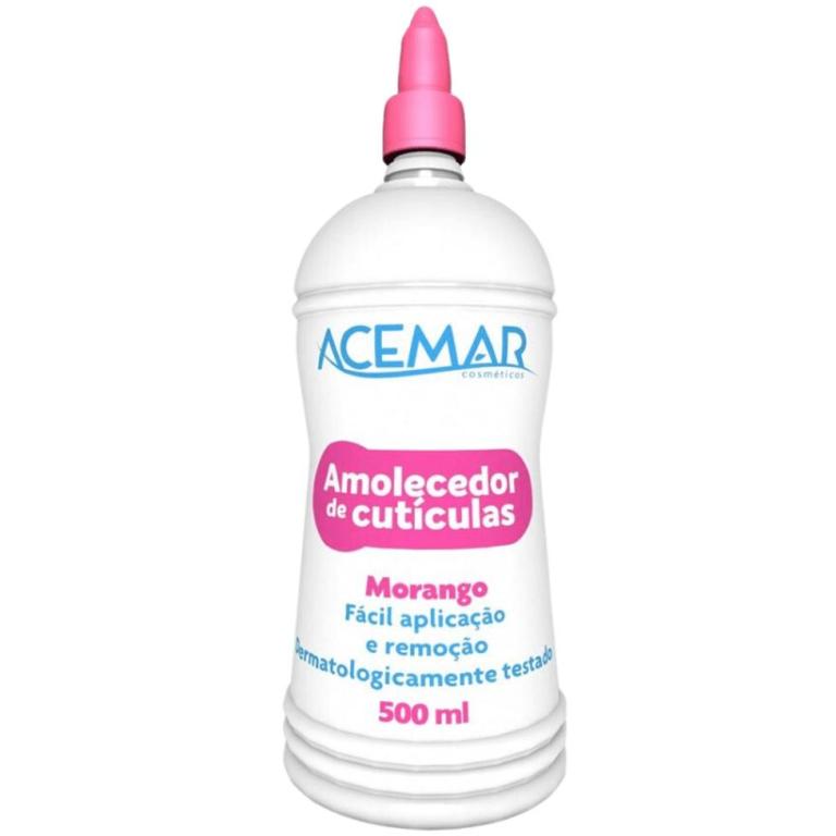 Acemar Amolecedor De Cutícula - Morango 500ml