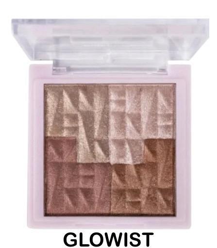 Ruby Rose Paleta de Iluminador Textura Acetinada Hb723 Cor:Glowist