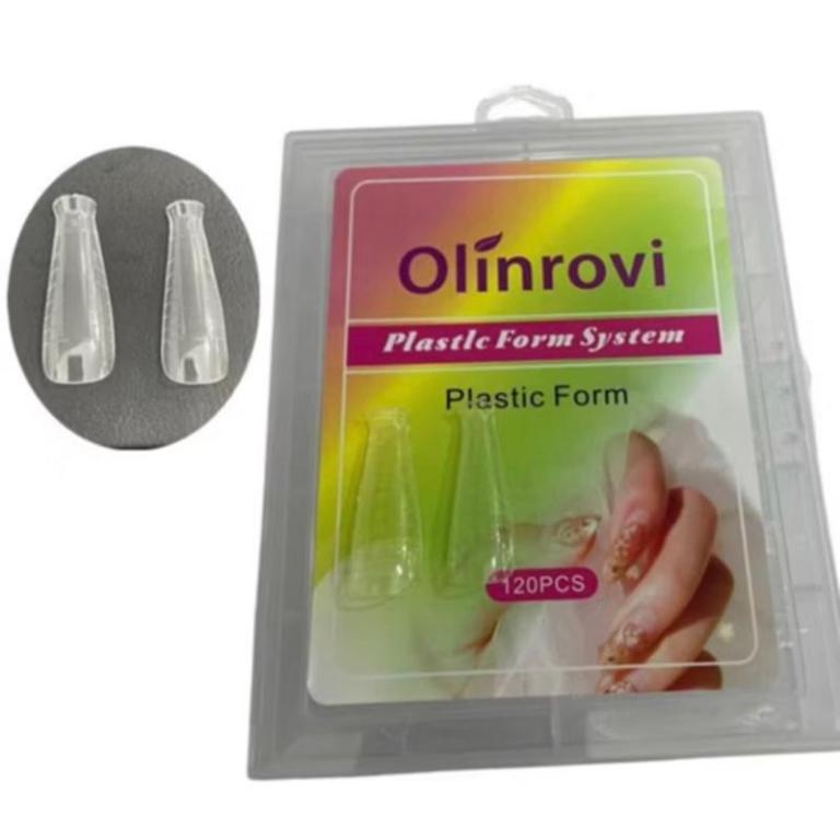 Tips Molde Transparente F1 C/120 - Olinrovi Modelo:3 - Bailarina