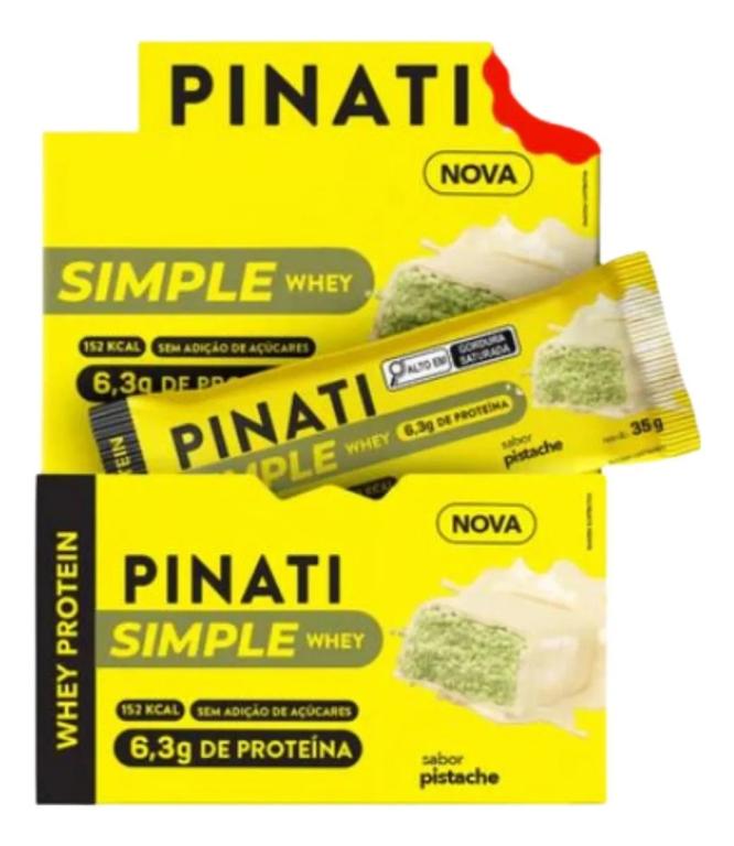 Barrinha Proteica Pinati Pistache 35gr
