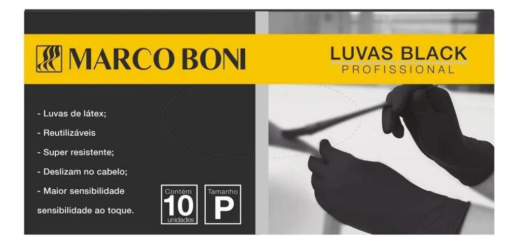 Marco Boni Luva Black Com 10 Tamanho:P