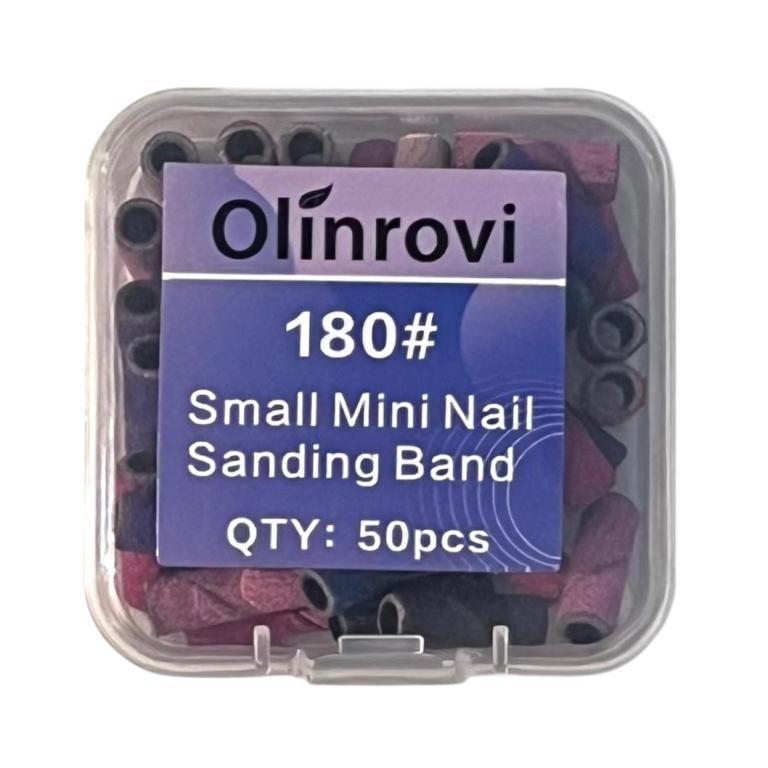 Refil Lixa Mandril Motor Unha C/50 Gramatura 180 - Olinrovi