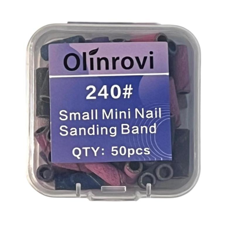 Refil Lixa Mandril Motor Unha C/50 Gramatura 240 - Olinrovi