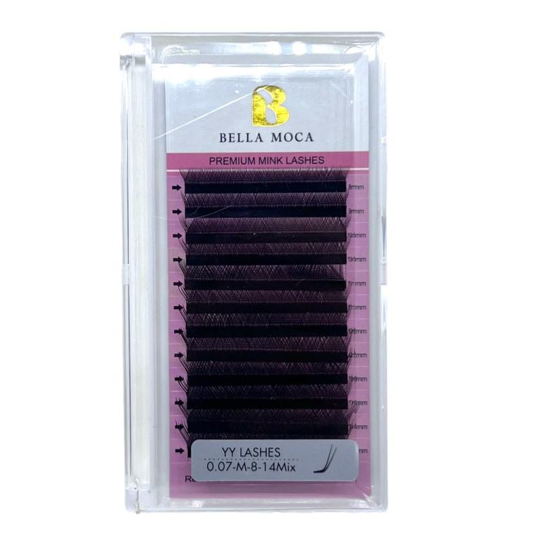 Cílios Bella Moça Y Mix 8-14 0.07 (LU-M)