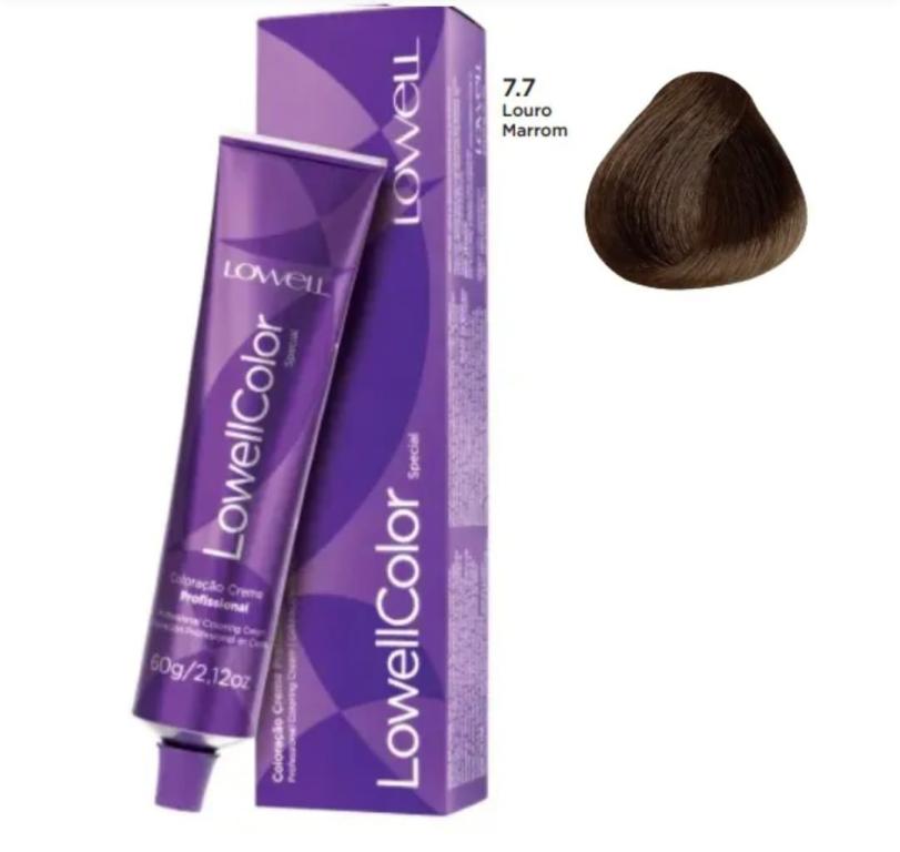 Lowell Coloração Profissional Color Special 60g Cor:7.7 Louro Marrom