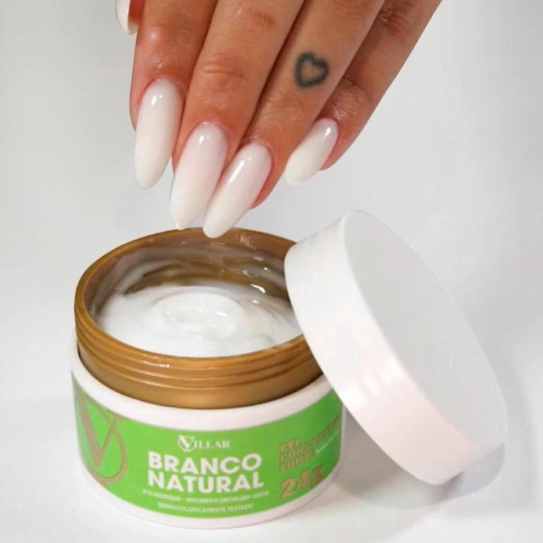 Villar - Gel Construtor Forte 24g Cor:1 - Branco Natural