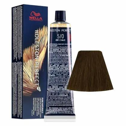 Wella Coloração Koleston Perfect 60ml Cor:5/0 Castanho Claro
