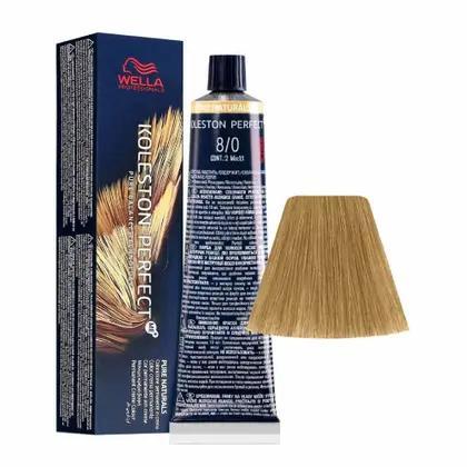 Wella Coloração Koleston Perfect 60ml Cor:8/0 Louro Claro