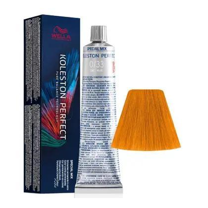 Wella Coloração Koleston Perfect 60ml Cor:0/33 Dourado Intenso