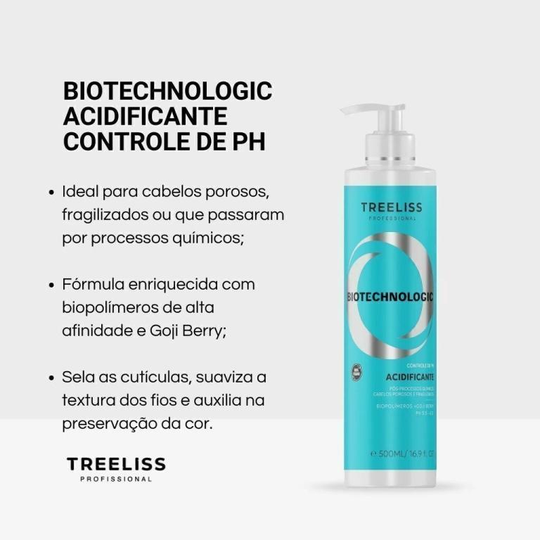 Tree Liss Acidificante Biotechnologic - Controle de pH 500ml
