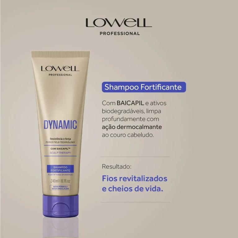 Lowell Shampoo Fortificante Dynamic Scalp Therapy 240ml