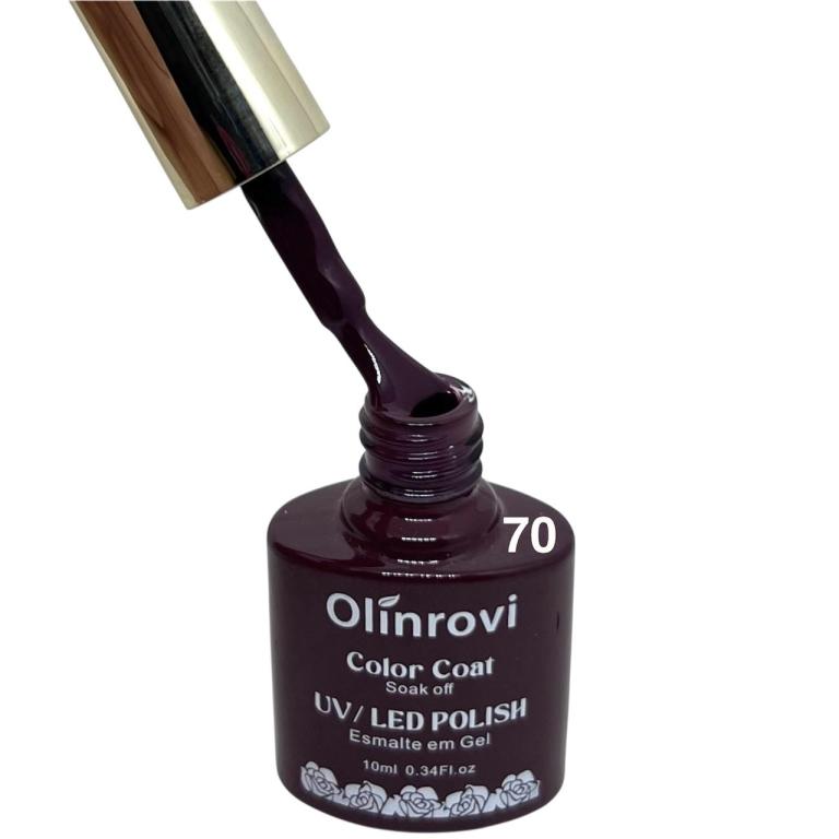 Esmalte Em Gel Olinrovi 10ml Cor:70