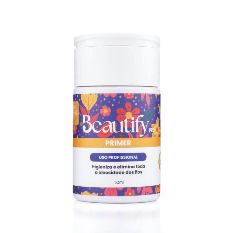 Beautify Pro Primer Para Alongamento De Cílios 50ml