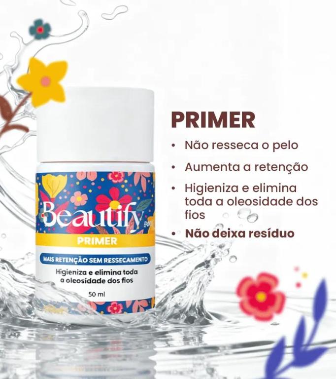 Beautify Pro Primer Para Alongamento De Cílios 50ml